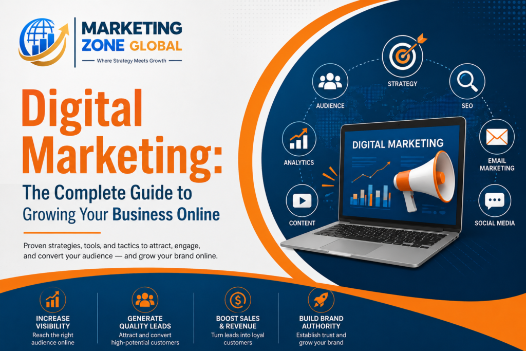 Digital Marketing: The Complete Guide to Growing Your Business Online